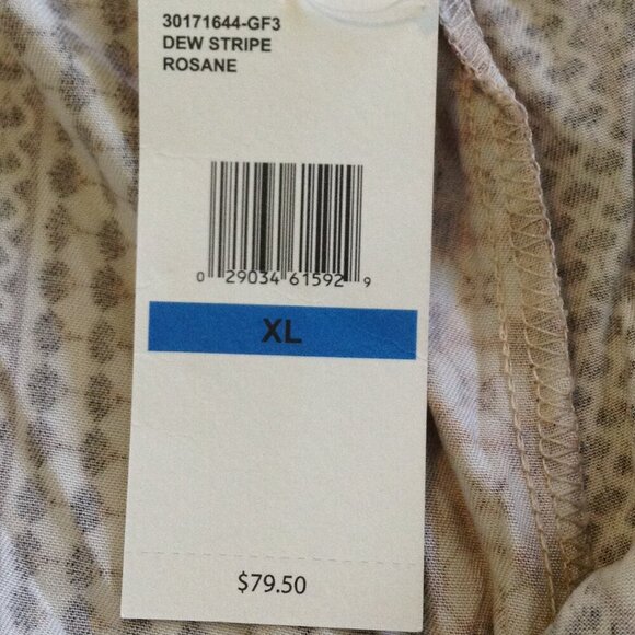 NWT Jessica Simpson XL Geometric Pattern, striped, Bohemian, Chic Style, Hippie - Picture 4 of 7